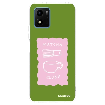 Picasee διαφανής θήκη σιλικόνης Vivo Y01 - Matcha club
