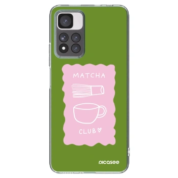 Picasee διαφανής θήκη σιλικόνης Xiaomi Redmi Note 11 Pro+ 5G - Matcha club