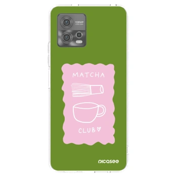 Picasee διαφανής θήκη σιλικόνης Motorola Moto G72 - Matcha club