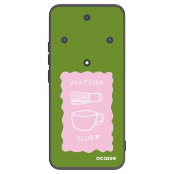 Picasee Μαύρη θήκη σιλικόνης για Honor Magic5 Lite 5G - Matcha club