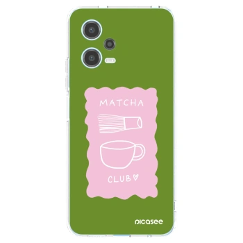 Picasee διαφανής θήκη σιλικόνης Xiaomi Redmi Note 12 5G - Matcha club