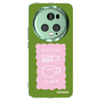 Picasee διαφανής θήκη σιλικόνης Honor Magic5 Pro - Matcha club