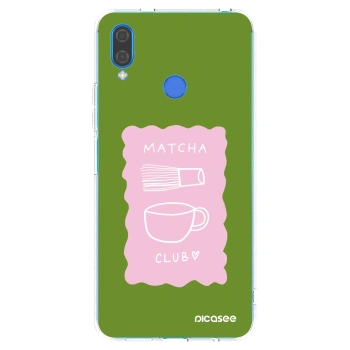 Picasee διαφανής θήκη σιλικόνης Huawei Nova 3 - Matcha club