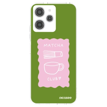Picasee διαφανής θήκη σιλικόνης Xiaomi Redmi 12 4G - Matcha club