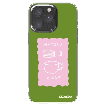Picasee διαφανής θήκη σιλικόνης Apple iPhone 15 Pro Max - Matcha club