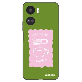 Picasee Μαύρη θήκη σιλικόνης για Honor 90 Lite 5G - Matcha club