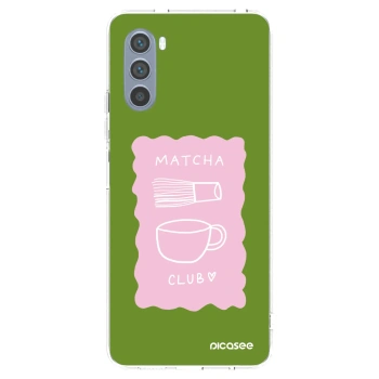 Picasee διαφανής θήκη σιλικόνης Motorola Moto G62 - Matcha club
