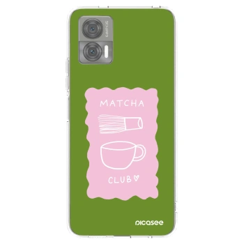 Picasee διαφανής θήκη σιλικόνης Motorola Edge 30 Neo - Matcha club