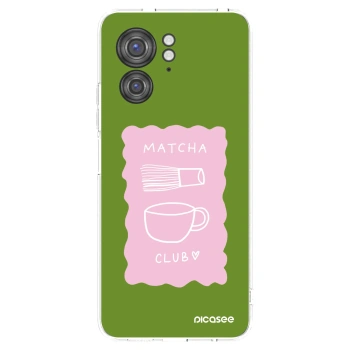 Picasee διαφανής θήκη σιλικόνης Motorola Edge 40 - Matcha club