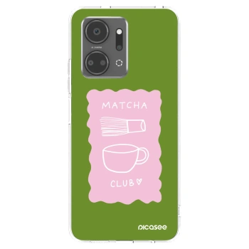 Picasee διαφανής θήκη σιλικόνης Honor X7a - Matcha club
