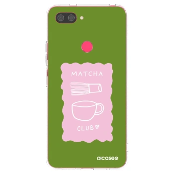 Picasee διαφανής θήκη σιλικόνης Xiaomi Mi 8 Lite - Matcha club