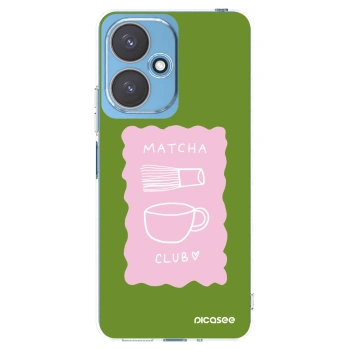 Picasee διαφανής θήκη σιλικόνης Xiaomi Redmi 13C 5G - Matcha club