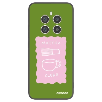 Picasee Μαύρη θήκη σιλικόνης για Realme 12 Pro 5G - Matcha club