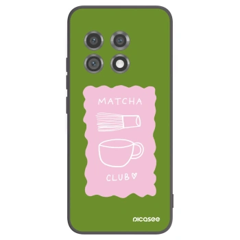 Picasee Μαύρη θήκη σιλικόνης για OnePlus 11 5G - Matcha club