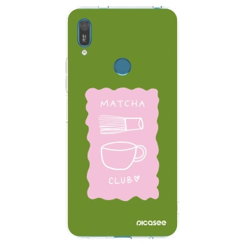 Picasee διαφανής θήκη σιλικόνης Huawei Y7 2019 - Matcha club