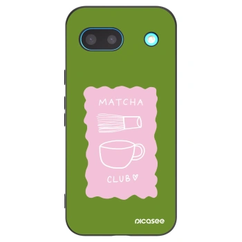 Picasee Μαύρη θήκη σιλικόνης για Google Pixel 8 - Matcha club