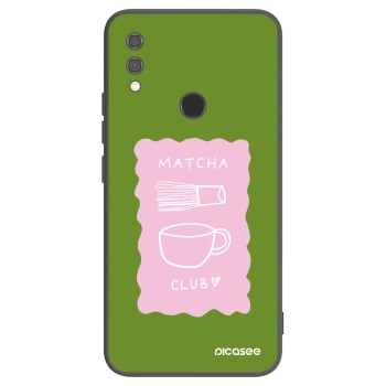 Picasee Μαύρη θήκη σιλικόνης για Xiaomi Redmi Note 7 - Matcha club