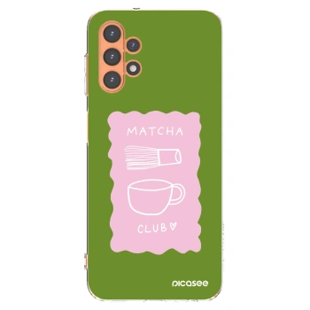 Picasee διαφανής θήκη σιλικόνης Samsung Galaxy A13 5G - Matcha club