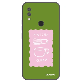Picasee Μαύρη θήκη σιλικόνης για Xiaomi Redmi 7 - Matcha club
