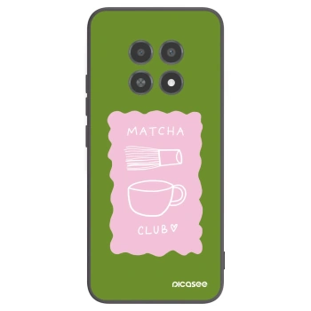 Picasee Μαύρη θήκη σιλικόνης για Realme 12X - Matcha club