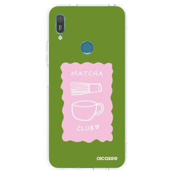 Picasee διαφανής θήκη σιλικόνης Huawei Y6 2019 - Matcha club