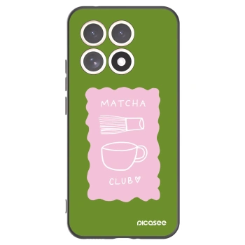 Picasee Μαύρη θήκη σιλικόνης για Xiaomi 15T - Matcha club