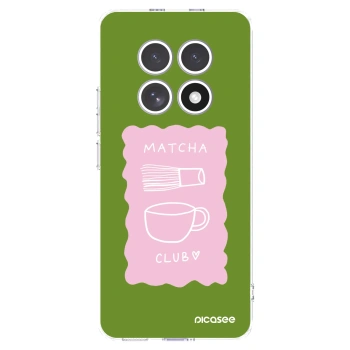 Picasee διαφανής θήκη σιλικόνης Xiaomi Redmi Note 15 4G - Matcha club