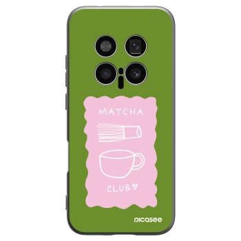 Picasee Μαύρη θήκη σιλικόνης για Honor Magic8 Pro 5G - Matcha club