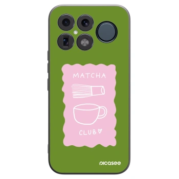 Picasee Μαύρη θήκη σιλικόνης για Xiaomi Poco F8 Ultra - Matcha club