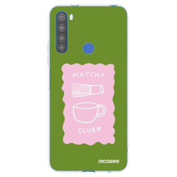 Picasee διαφανής θήκη σιλικόνης Xiaomi Redmi Note 8T - Matcha club