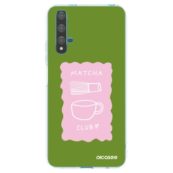 Picasee διαφανής θήκη σιλικόνης Huawei Nova 5T - Matcha club