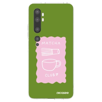 Picasee διαφανής θήκη σιλικόνης Xiaomi Mi Note 10 (Pro) - Matcha club