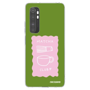 Picasee διαφανής θήκη σιλικόνης Xiaomi Mi Note 10 Lite - Matcha club