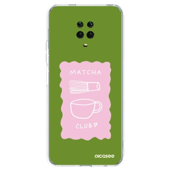 Picasee διαφανής θήκη σιλικόνης Xiaomi Redmi Note 9S - Matcha club