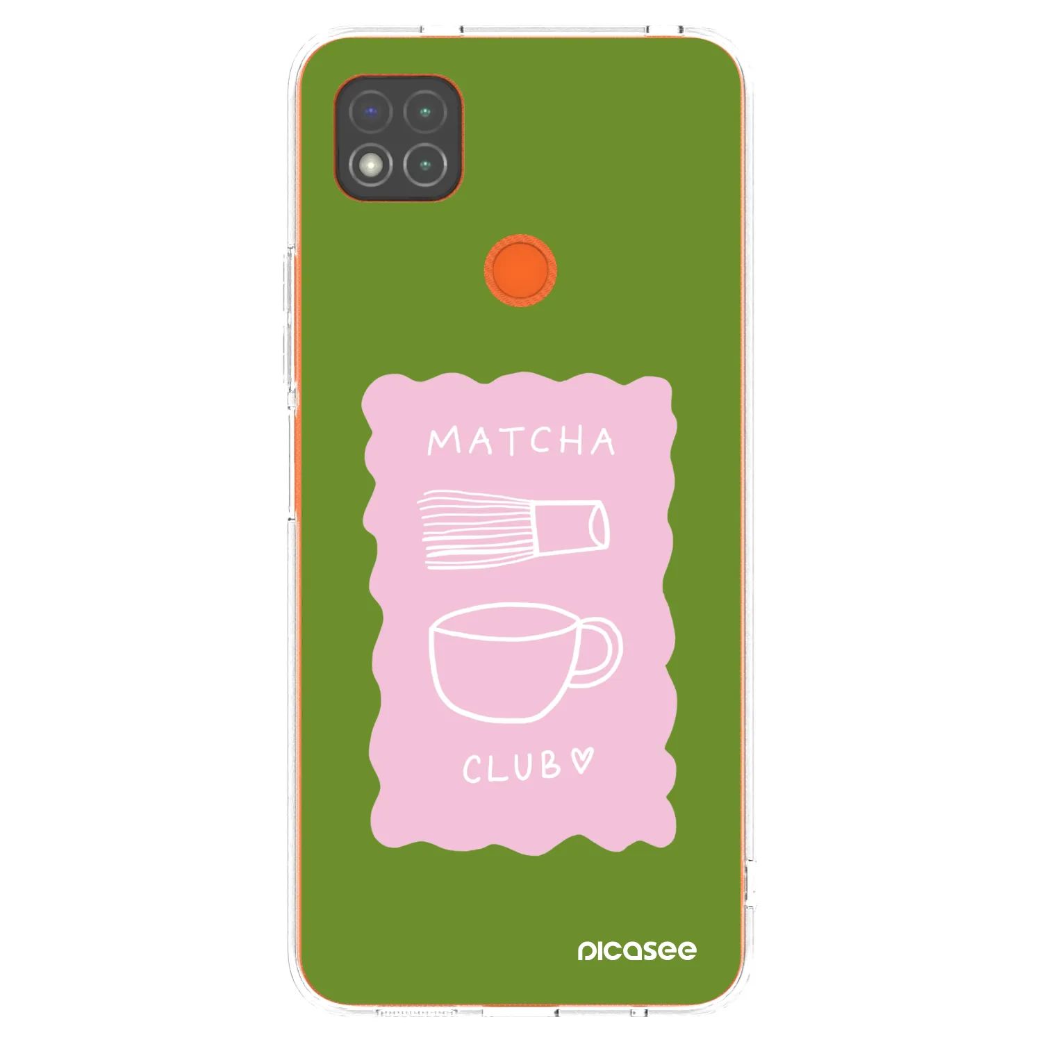 Picasee διαφανής θήκη σιλικόνης Xiaomi Redmi 9C - Matcha club