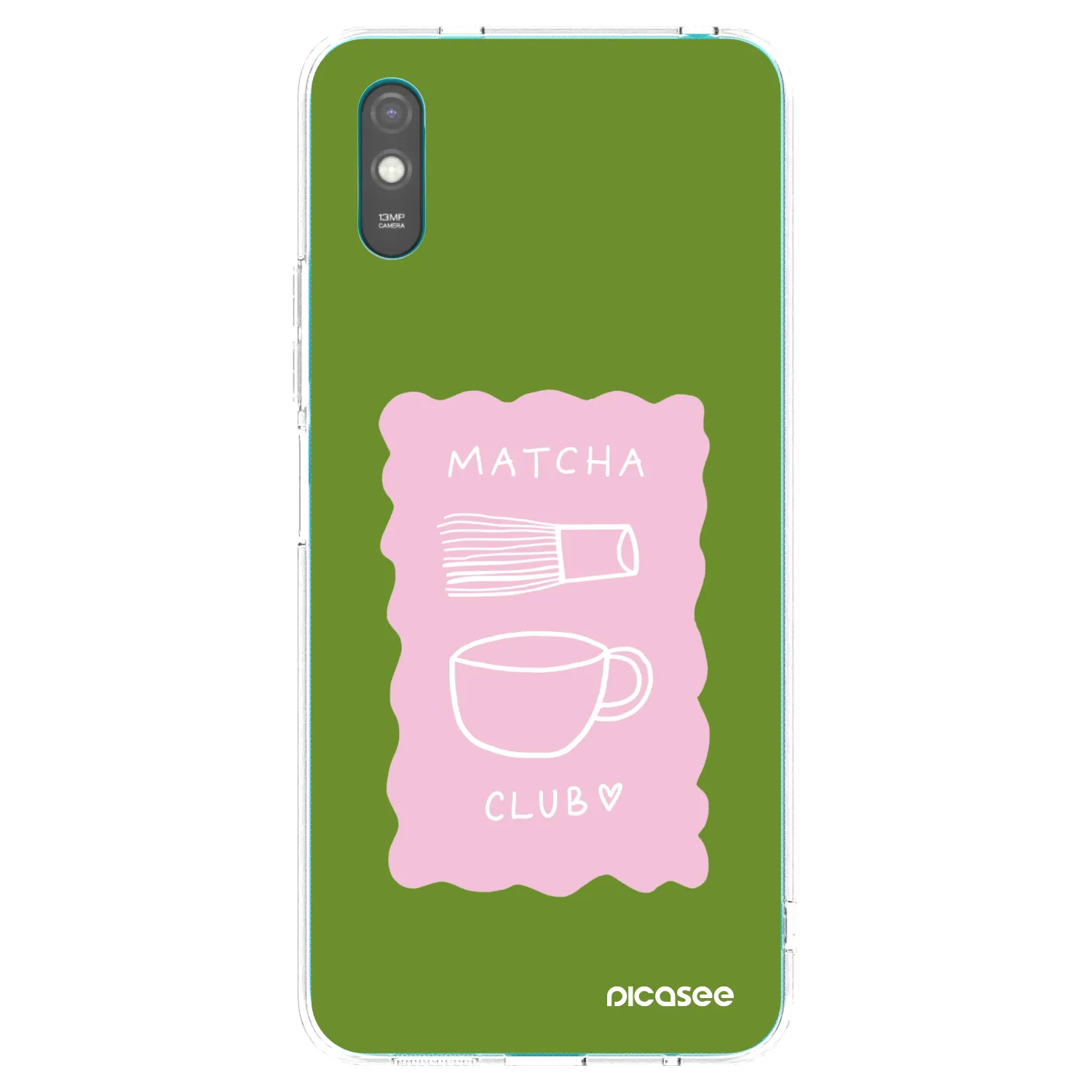 Picasee διαφανής θήκη σιλικόνης Xiaomi Redmi 9A - Matcha club