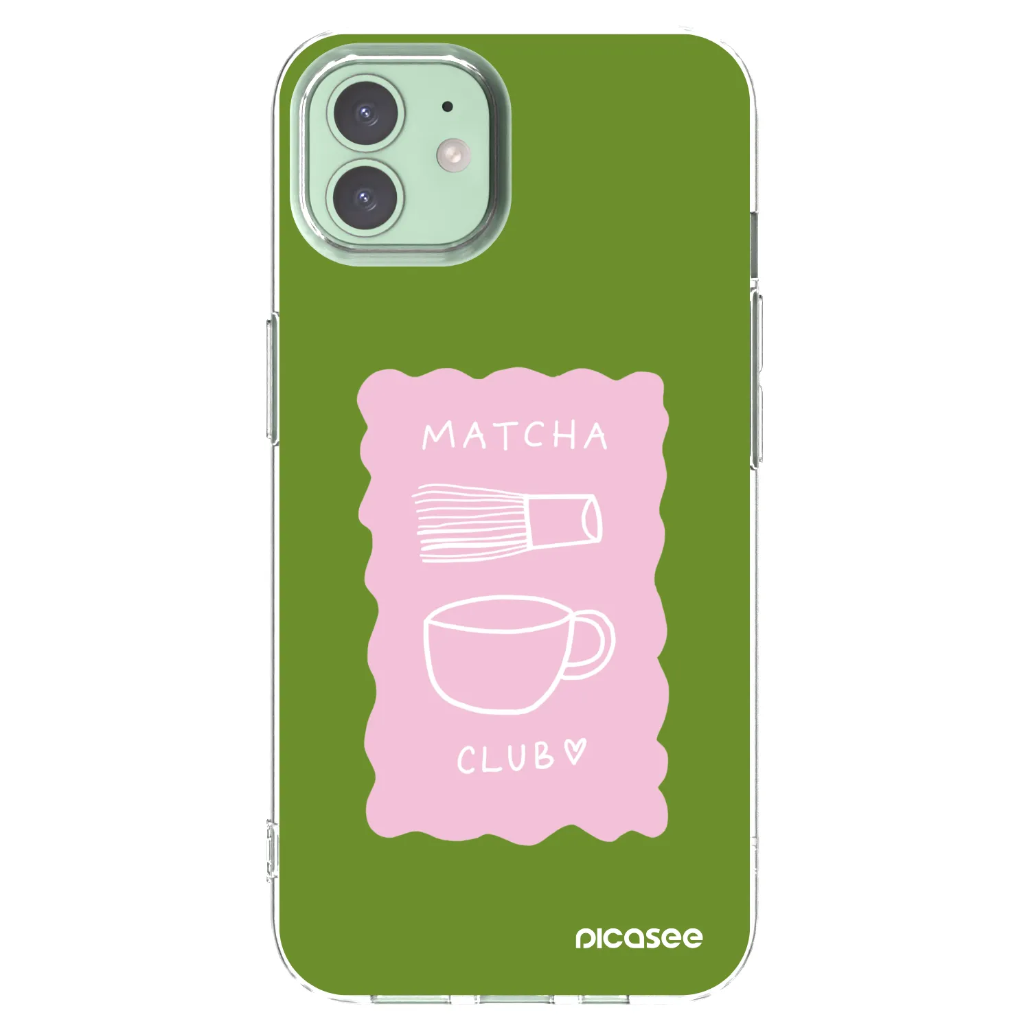 Picasee διαφανής θήκη σιλικόνης Apple iPhone 12 Pro - Matcha club