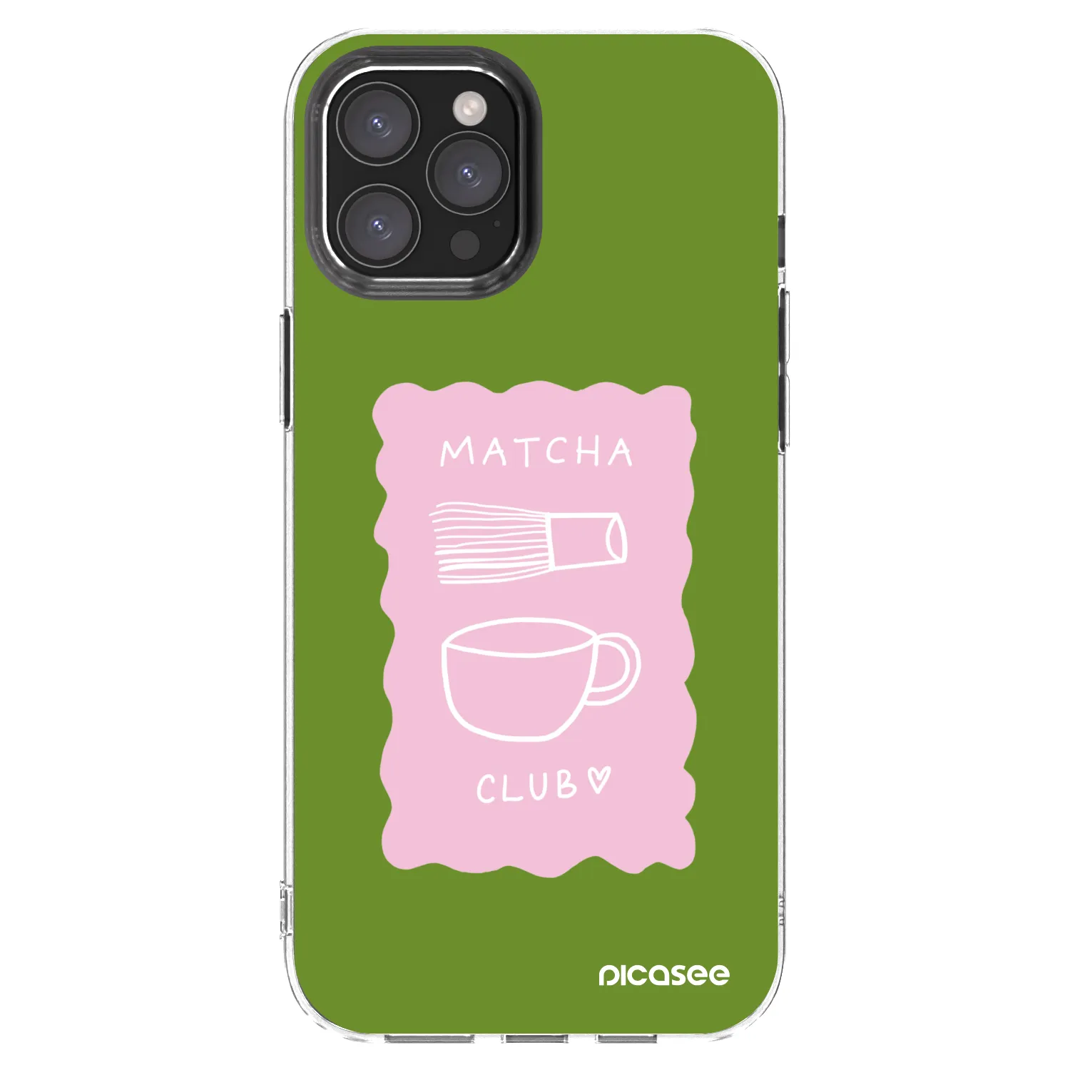 Picasee διαφανής θήκη σιλικόνης Apple iPhone 12 Pro Max - Matcha club