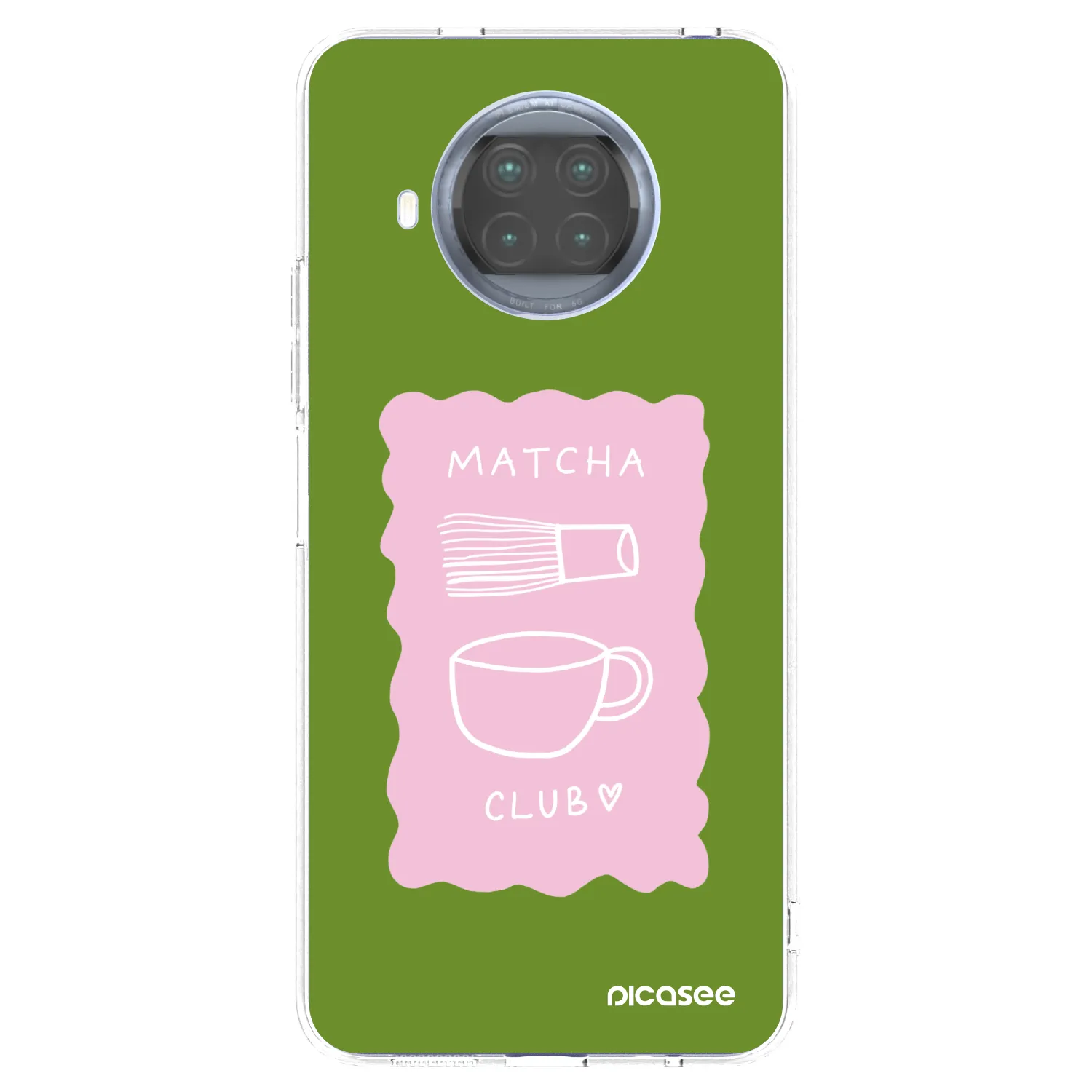 Picasee διαφανής θήκη σιλικόνης Xiaomi Mi 10T Lite - Matcha club