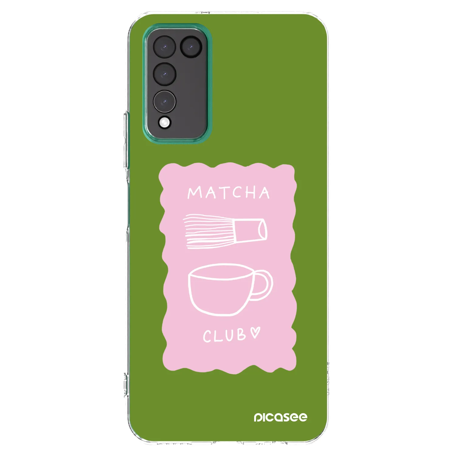 Picasee διαφανής θήκη σιλικόνης Honor 10X Lite - Matcha club