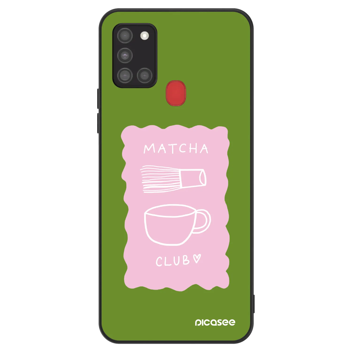 Picasee ULTIMATE CASE για Samsung Galaxy A21s - Matcha club