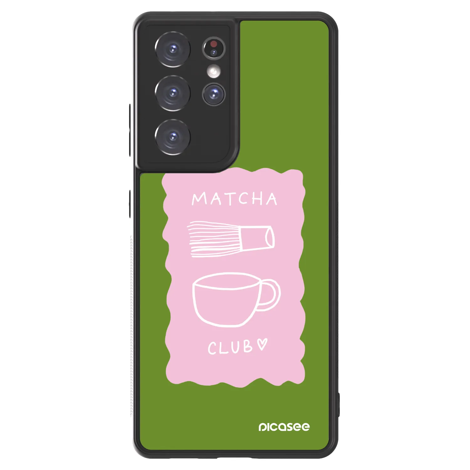 Picasee ULTIMATE CASE για Samsung Galaxy S21 Ultra 5G G998B - Matcha club