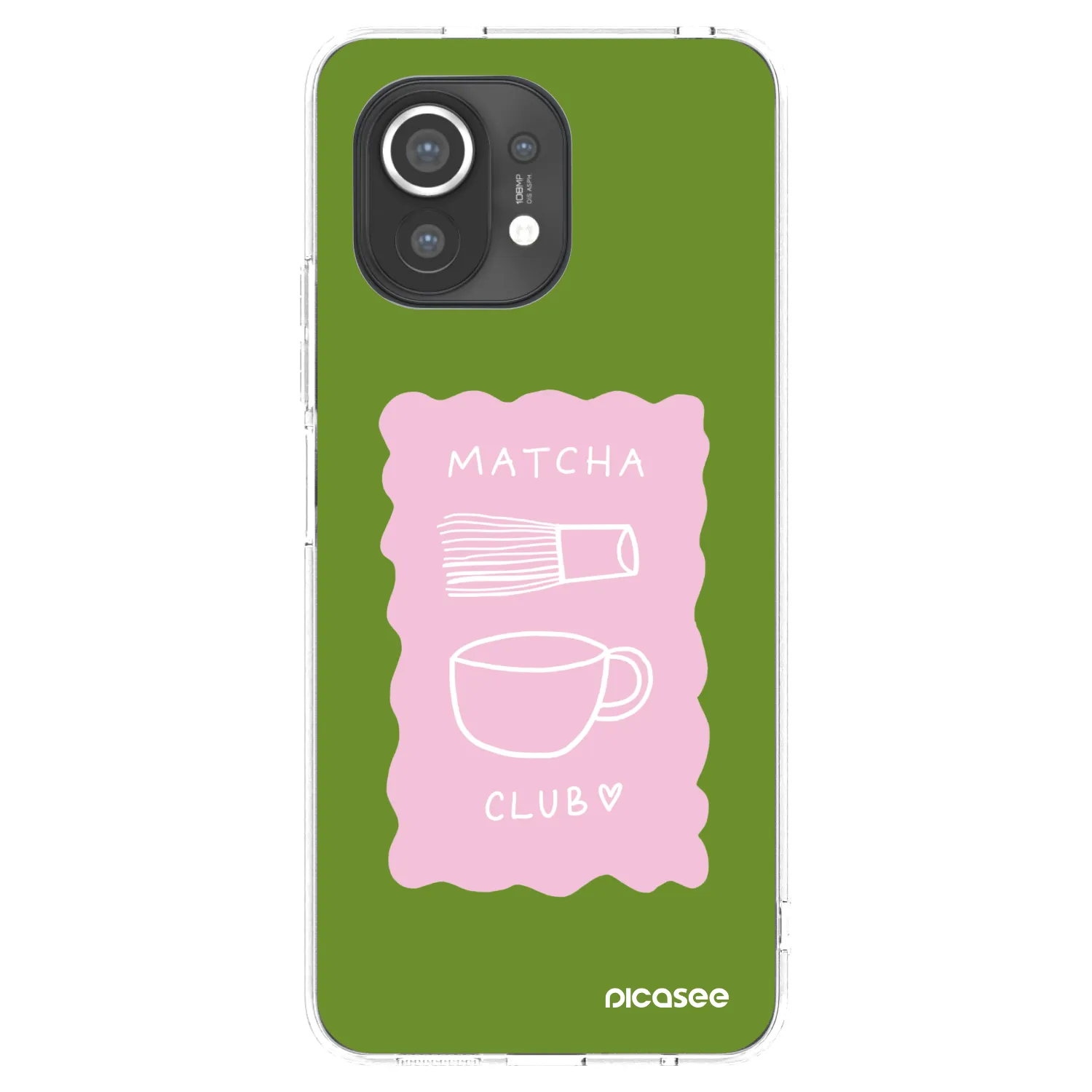 Picasee διαφανής θήκη σιλικόνης Xiaomi Mi 11 - Matcha club