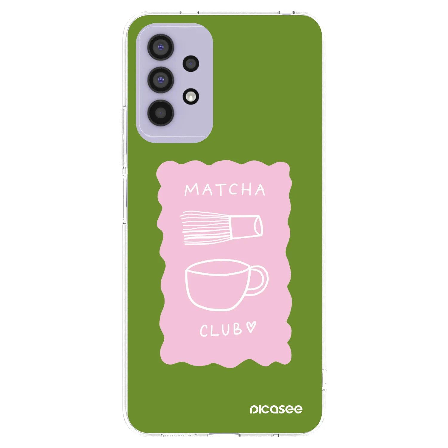 Picasee διαφανής θήκη σιλικόνης Samsung Galaxy A32 4G SM-A325F - Matcha club