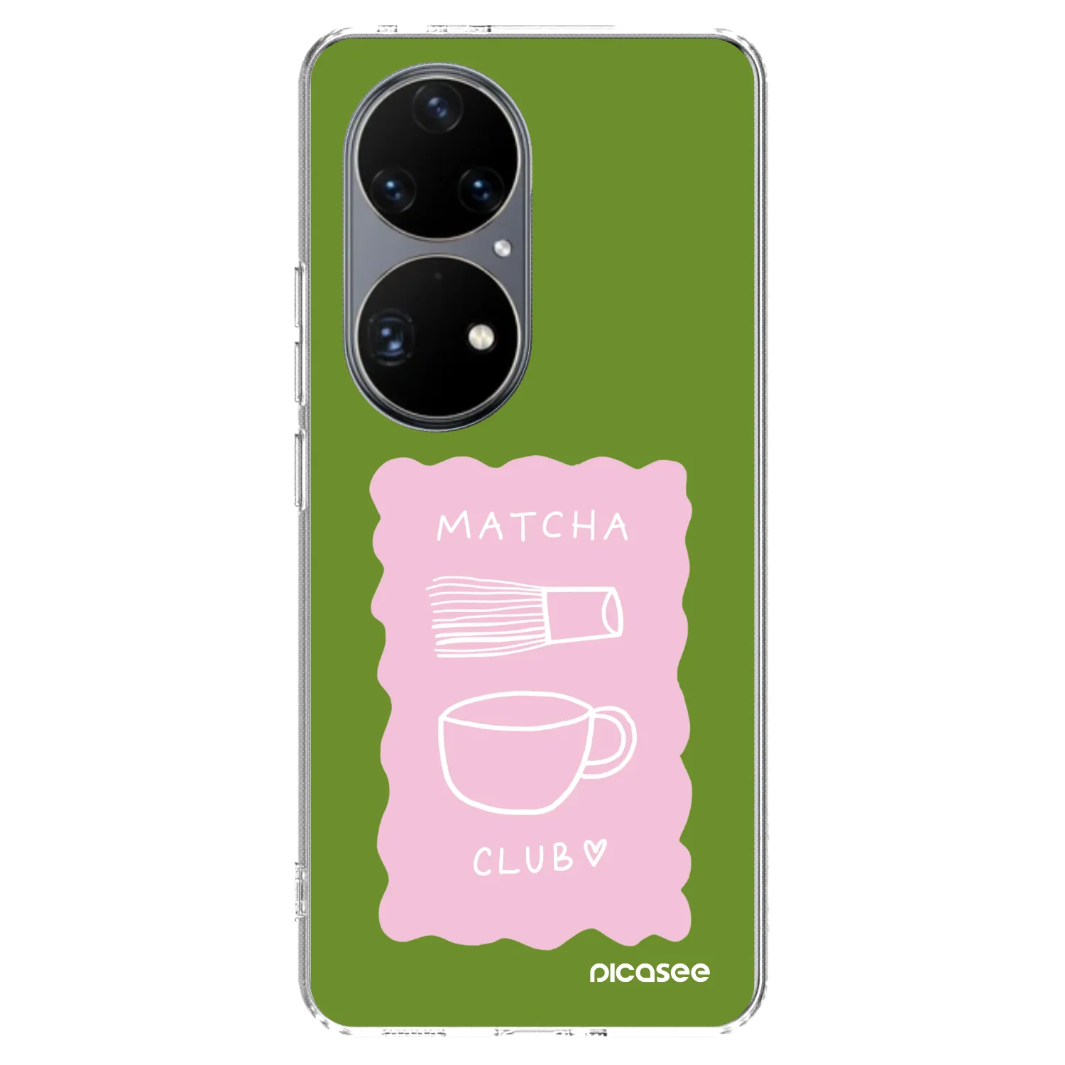 Picasee διαφανής θήκη σιλικόνης Huawei P50 - Matcha club