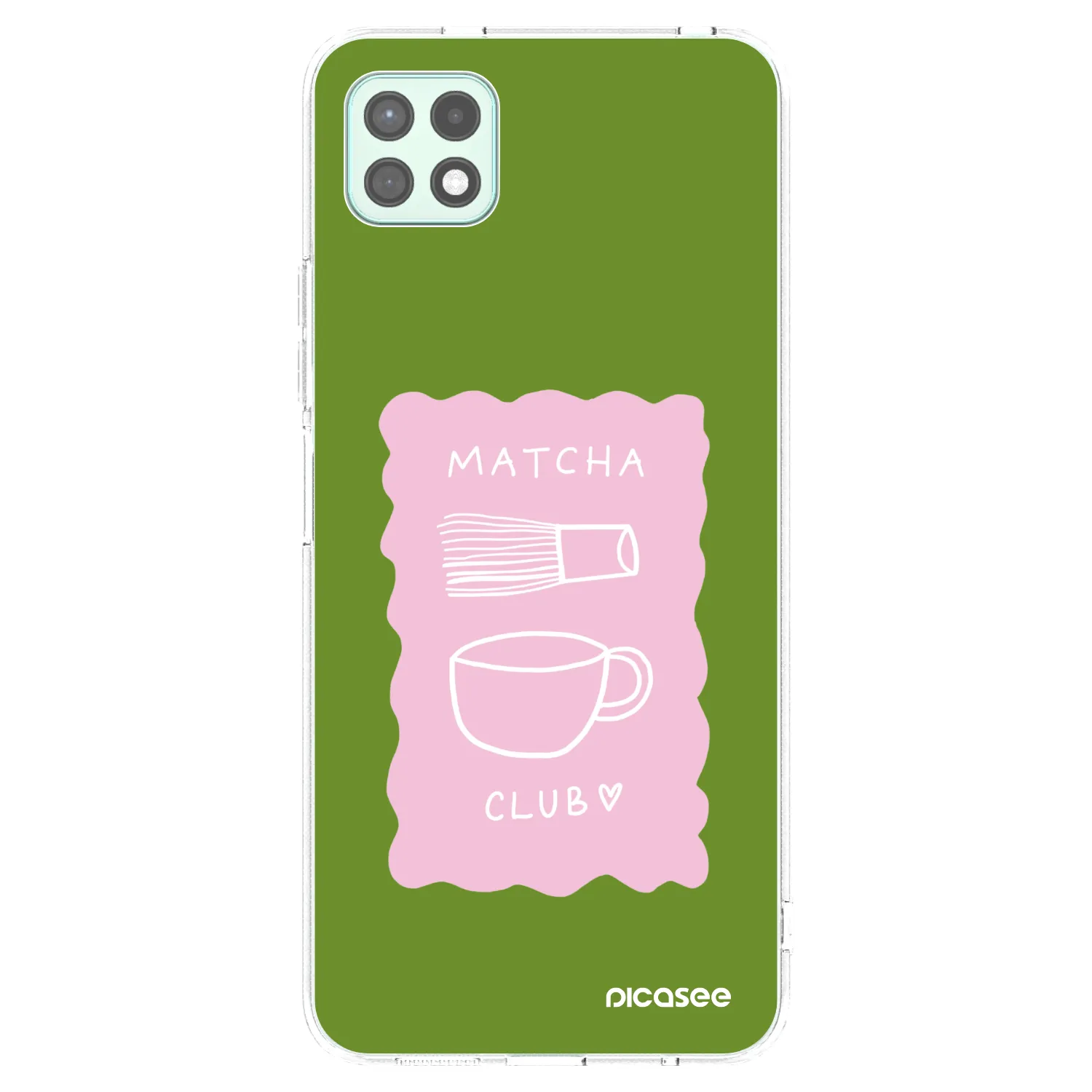 Picasee διαφανής θήκη σιλικόνης Samsung Galaxy A22 A226B 5G - Matcha club
