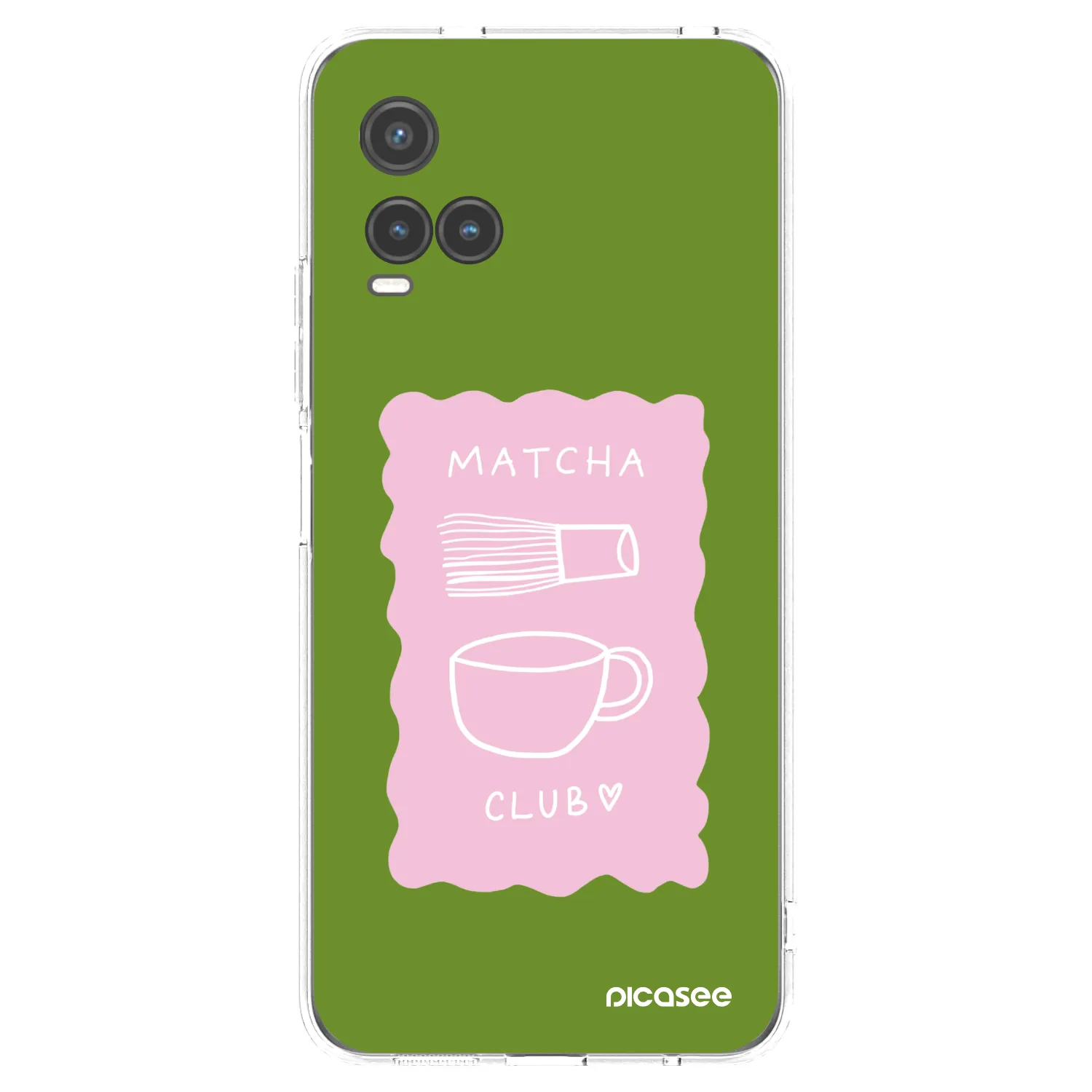 Picasee διαφανής θήκη σιλικόνης Vivo Y33s - Matcha club