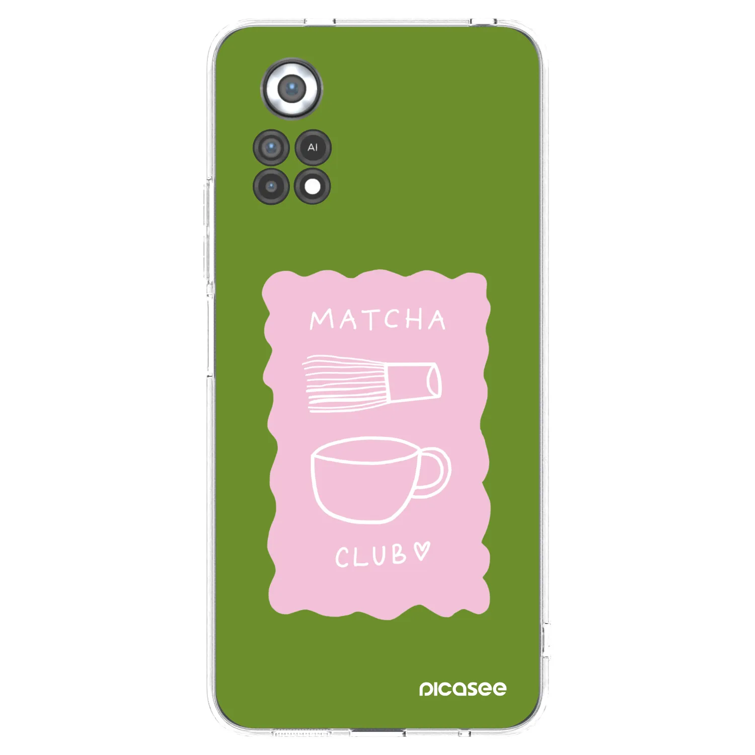 Picasee διαφανής θήκη σιλικόνης Xiaomi Poco X4 Pro 5G - Matcha club