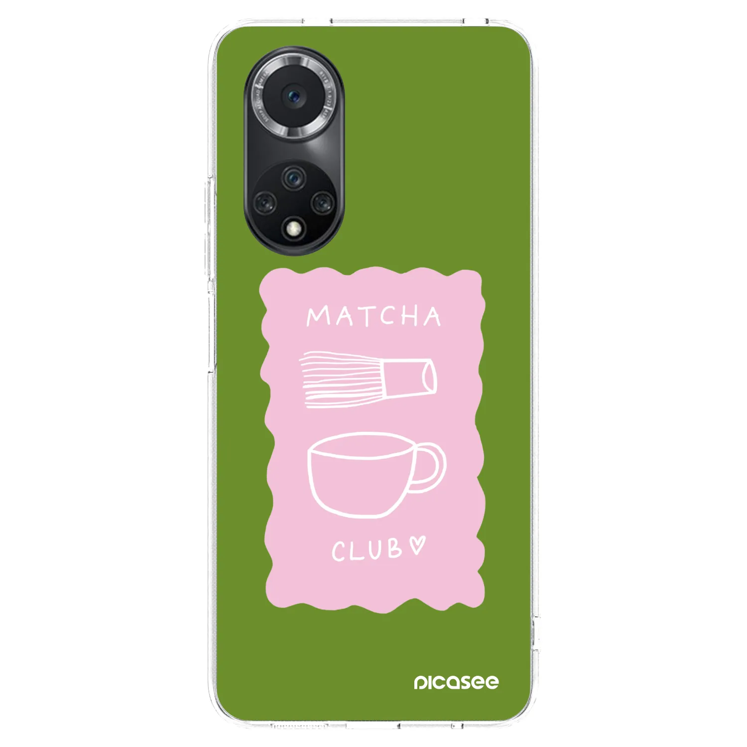 Picasee διαφανής θήκη σιλικόνης Huawei Nova 9 SE - Matcha club