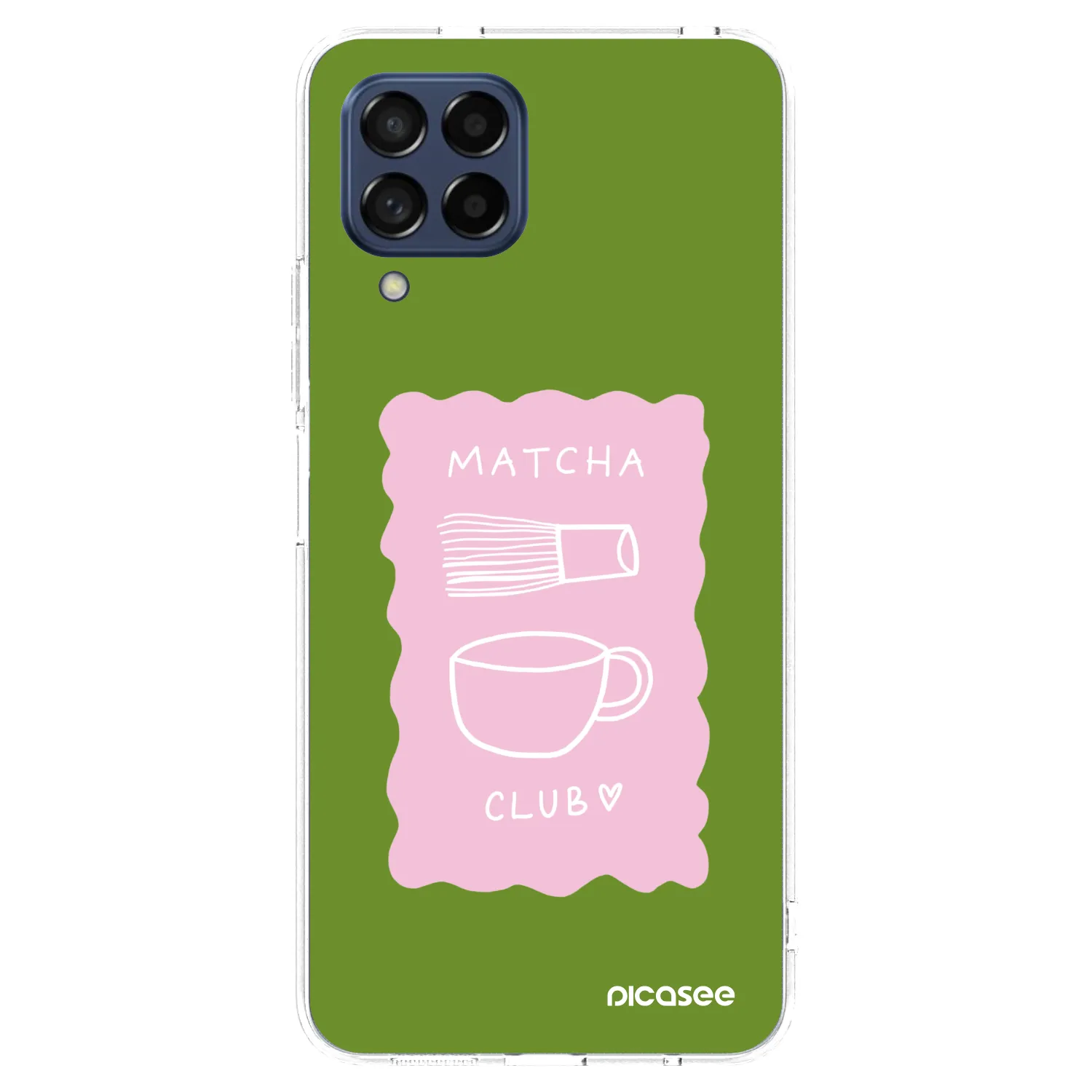 Picasee διαφανής θήκη σιλικόνης Samsung Galaxy M53 5G - Matcha club